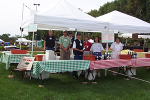 Thistle Meadow Winery tent