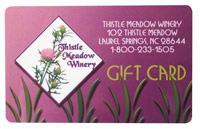 Give the gift of a Thistle Meadow Winery gift card